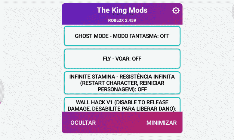 ROBLOX Mod Menu: The King Mods + Speed hack mod (WORKING) 