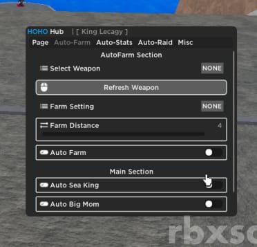 KING LEGACY Script mobile UPDATE 4.66 AUTO FARM