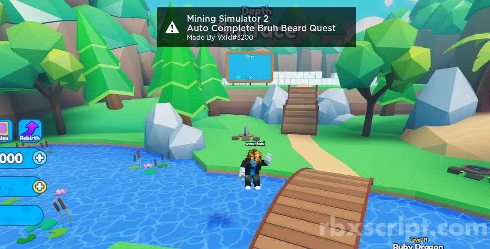 Mining Simulator 2 [Auto Complete Bruh Beard Quest]