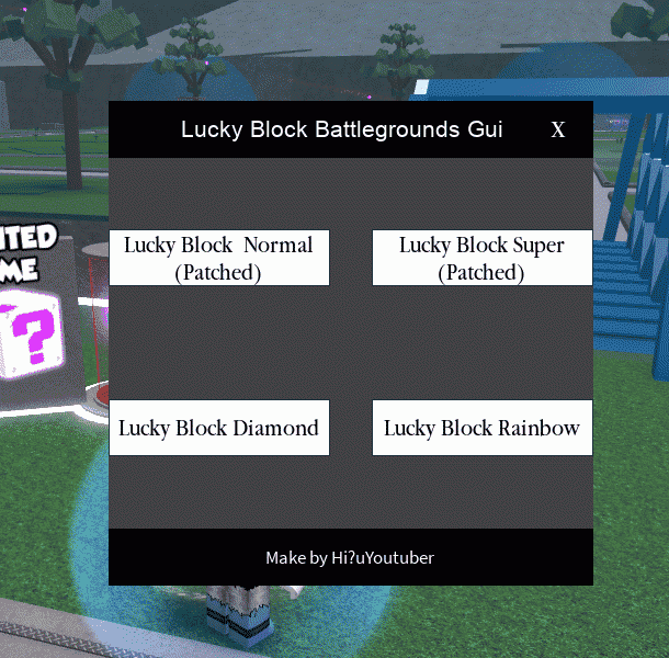Lucky Blocks Battlegrounds
