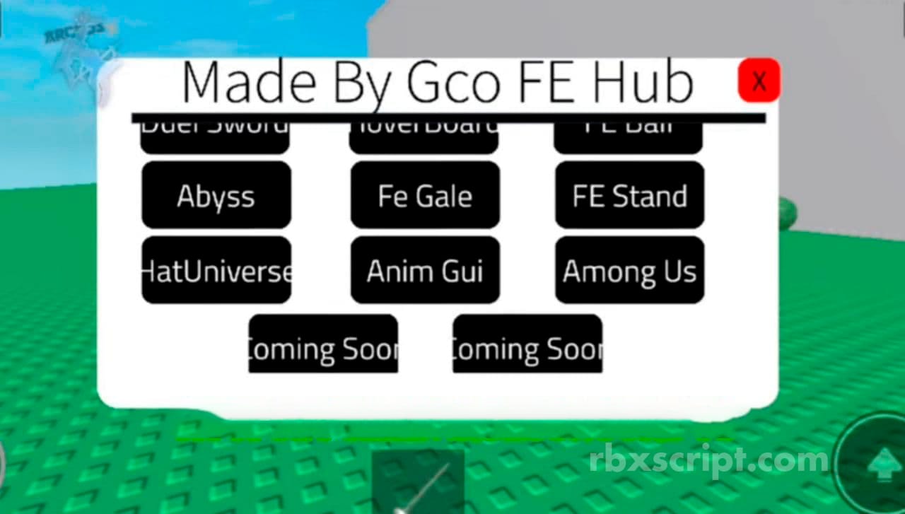 Gco FE Hub | Mobile Script