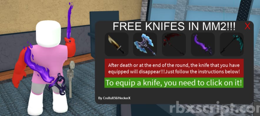 Roblox Adventures - Murder Mystery 2 - HACKING GODLY KNIVES