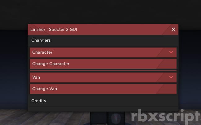 Specter Script GUI Roblox - Game Pass and Unlimited Items NEW