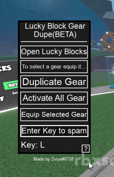 LUCKY BLOCKS Battlegrounds [Activate All Gear, Open Lucky Blocks, Equip Selected Gear]