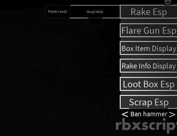 Roblox The Rake Remastered Script (Infinite Sprint, Remove Fog, Unlock  Camera, Esp Rake, LootBox) 