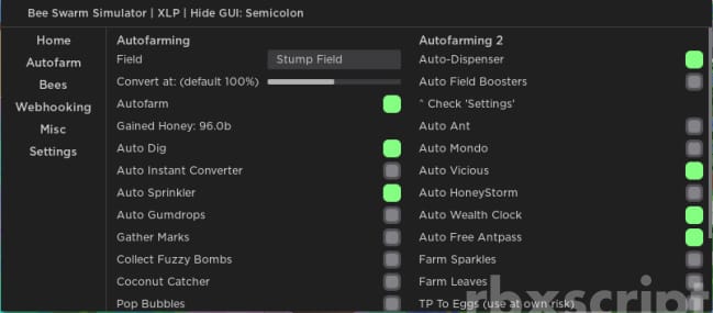 Bee Swarm Simulator [GUI - Auto Farm & Much More!}
