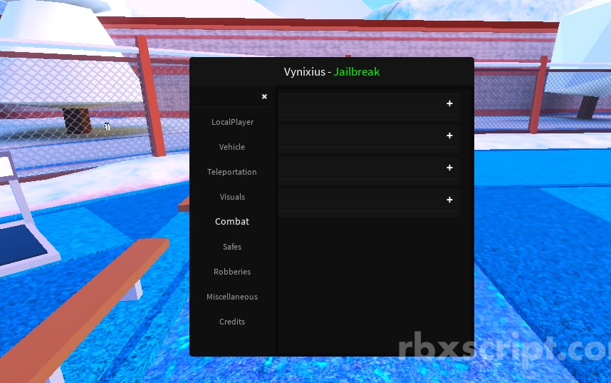 Roblox Jailbreak GUI - Weapons, Vehicles, Teleports & More