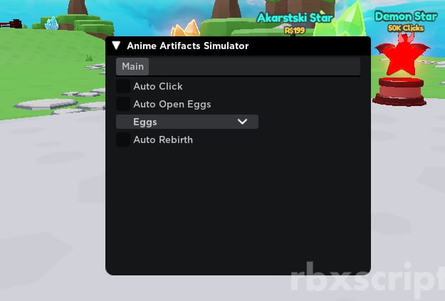 Anime Clicker Simulator Auto Click Auto Open Egg Auto Rebirth