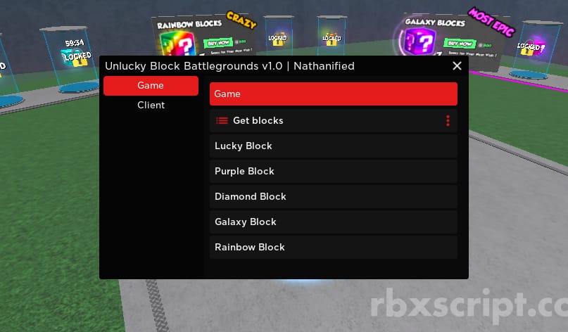 Lucky Block Battlegrounds [NEW GUI]