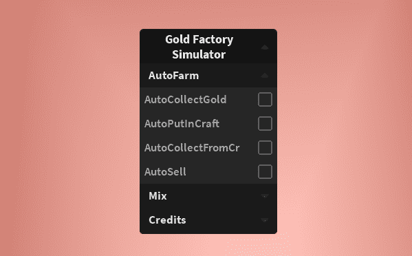 Gold Factory Simulator