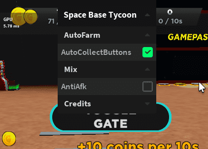 Space Base Tycoon [AUTOFARM/ANTIAFK]