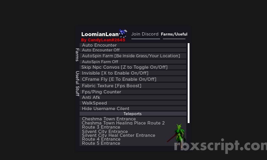 Loomian Legacy [Free Auto Farm]